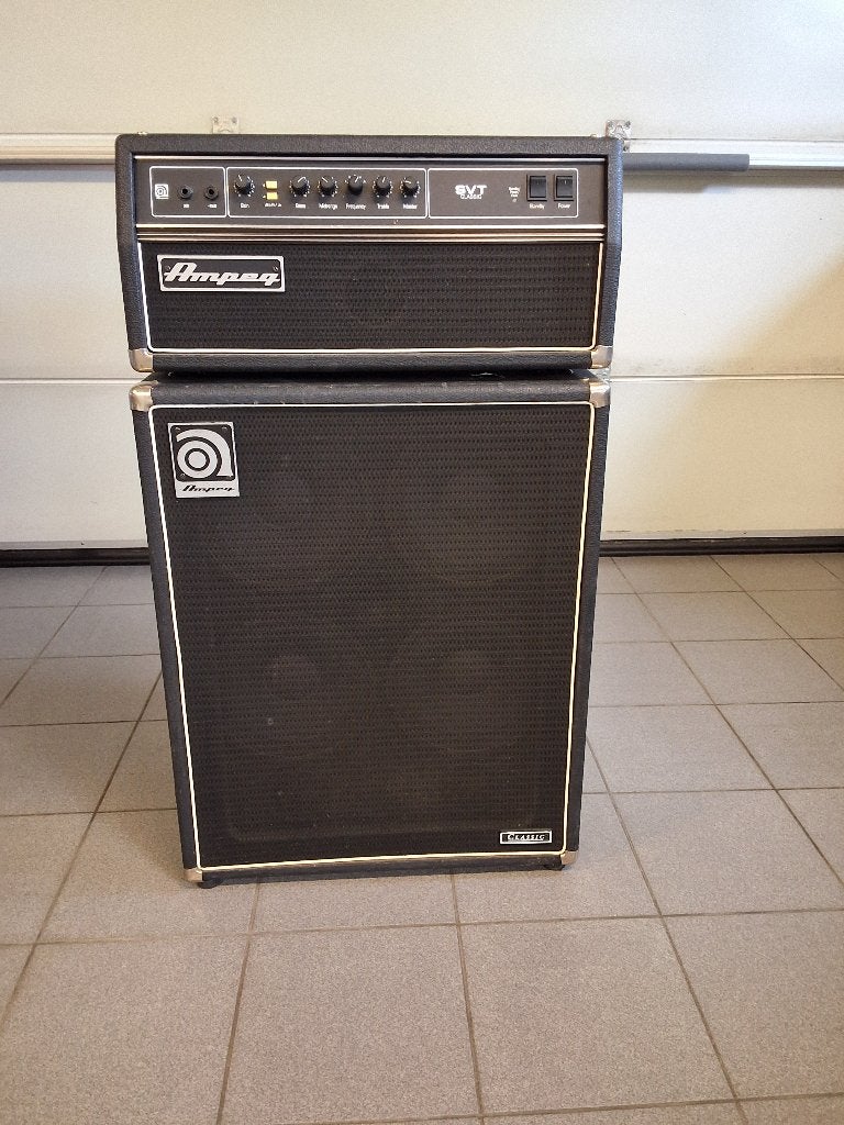 Ampeg versterker + cabinet, Muziek en Instrumenten, Overige Muziek en Instrumenten, Ophalen, Gebruikt