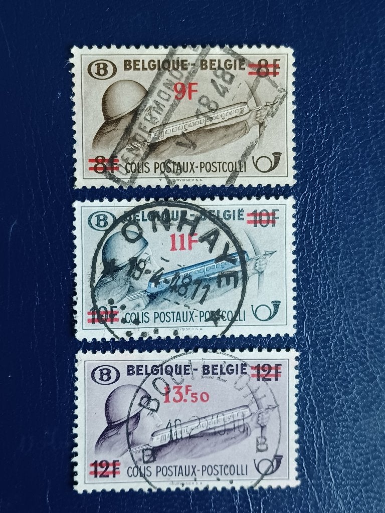 Postzegels Belgie - Spoorwegzegels, Ophalen of Verzenden, Gestempeld