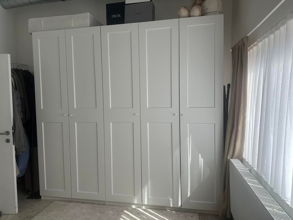 Kleerkast ikea, Comme neuf, 100 à 150 cm, Enlèvement, 200 cm ou plus