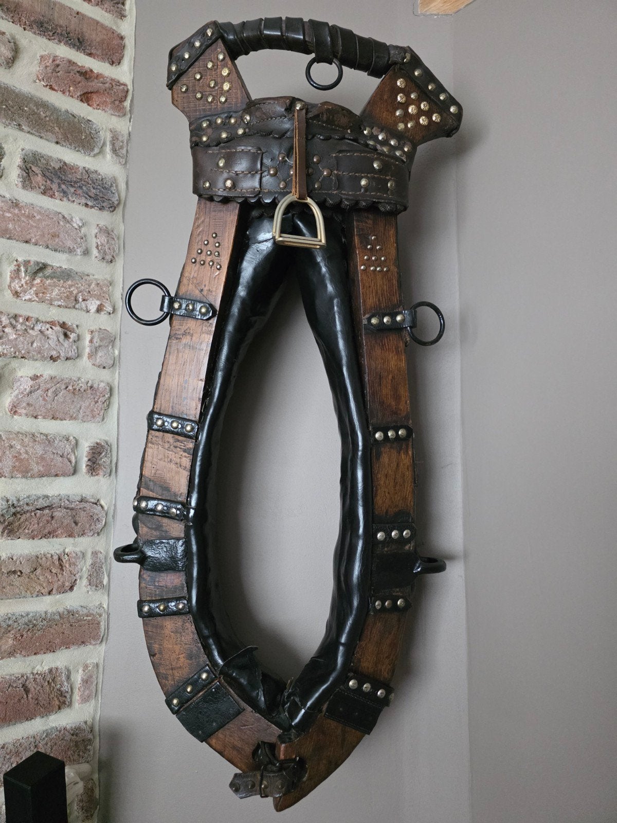 Antieke paardenhalsband, Dieren en Toebehoren, Ophalen