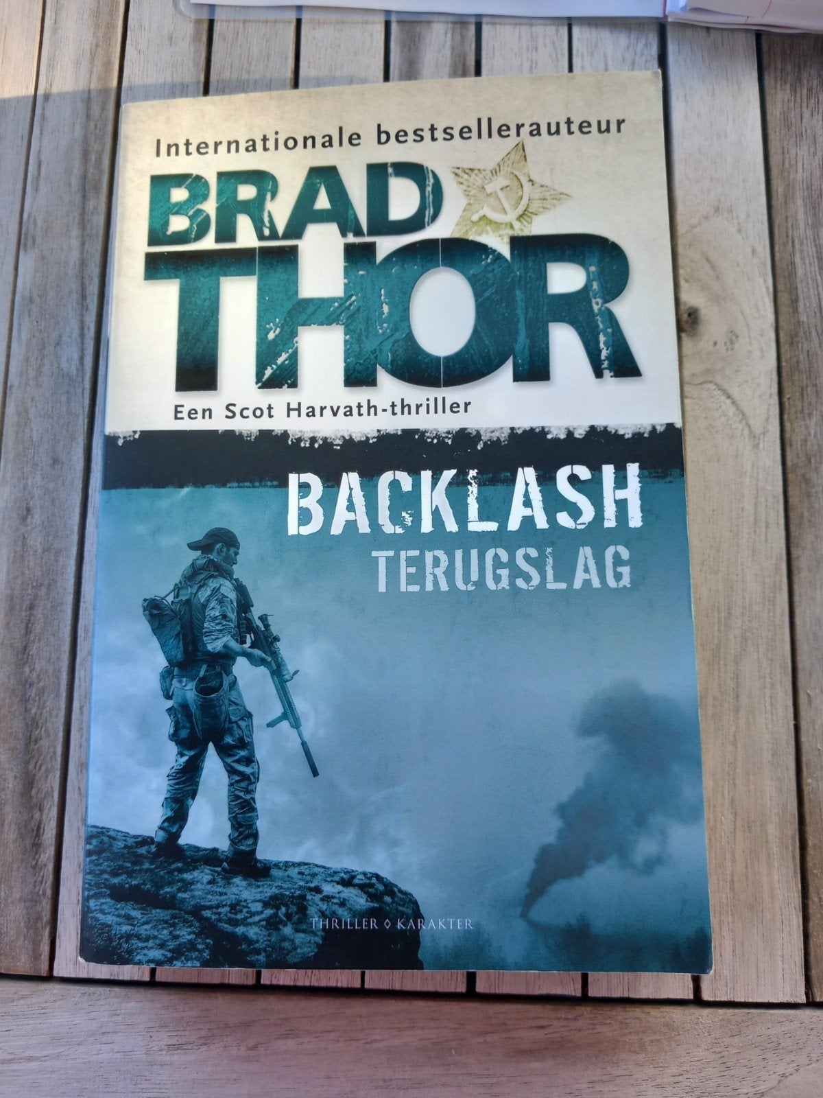 Terugslag., Ophalen of Verzenden, Gelezen, Brad Thor