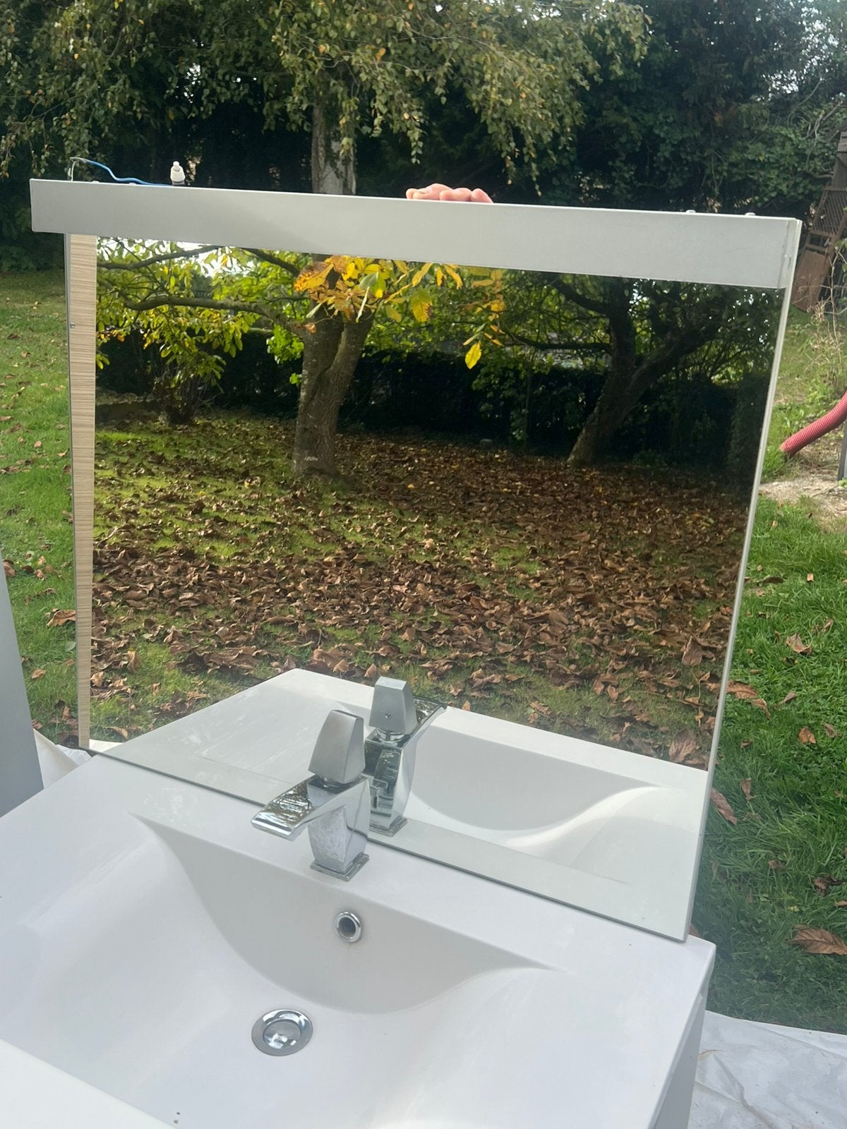 Meuble lavabo Allibert  + accessoires - Complet !, Maison & Meubles, Moins de 100 cm, Meuble lavabo, Enlèvement, Utilisé