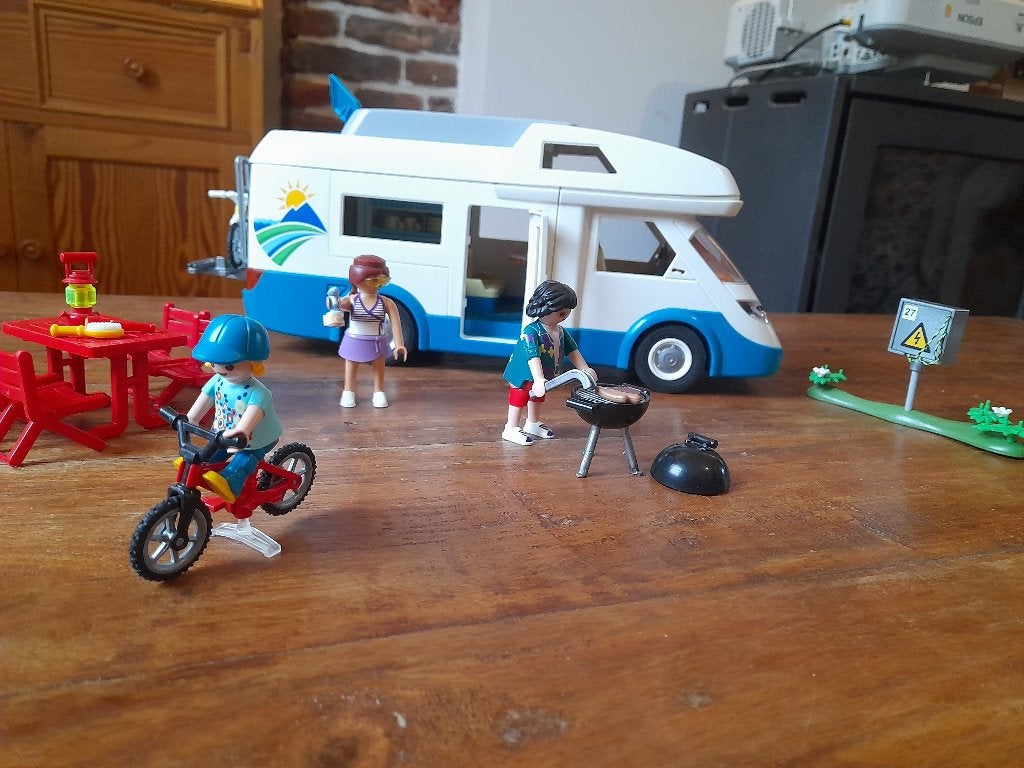 Mobilehome Playmobil 70088, Enlèvement, Utilisé, Véhicule, City life