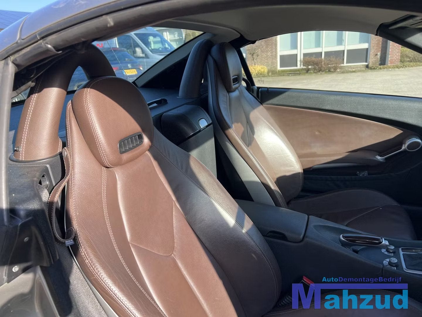 MERCEDES SLK R171 bruin interieur leer stoel 2005-2011, Gebruikt, Mercedes-Benz AG, Mercedes-Benz, Mercedesstrasse 120
70372  Stuttgart, DE