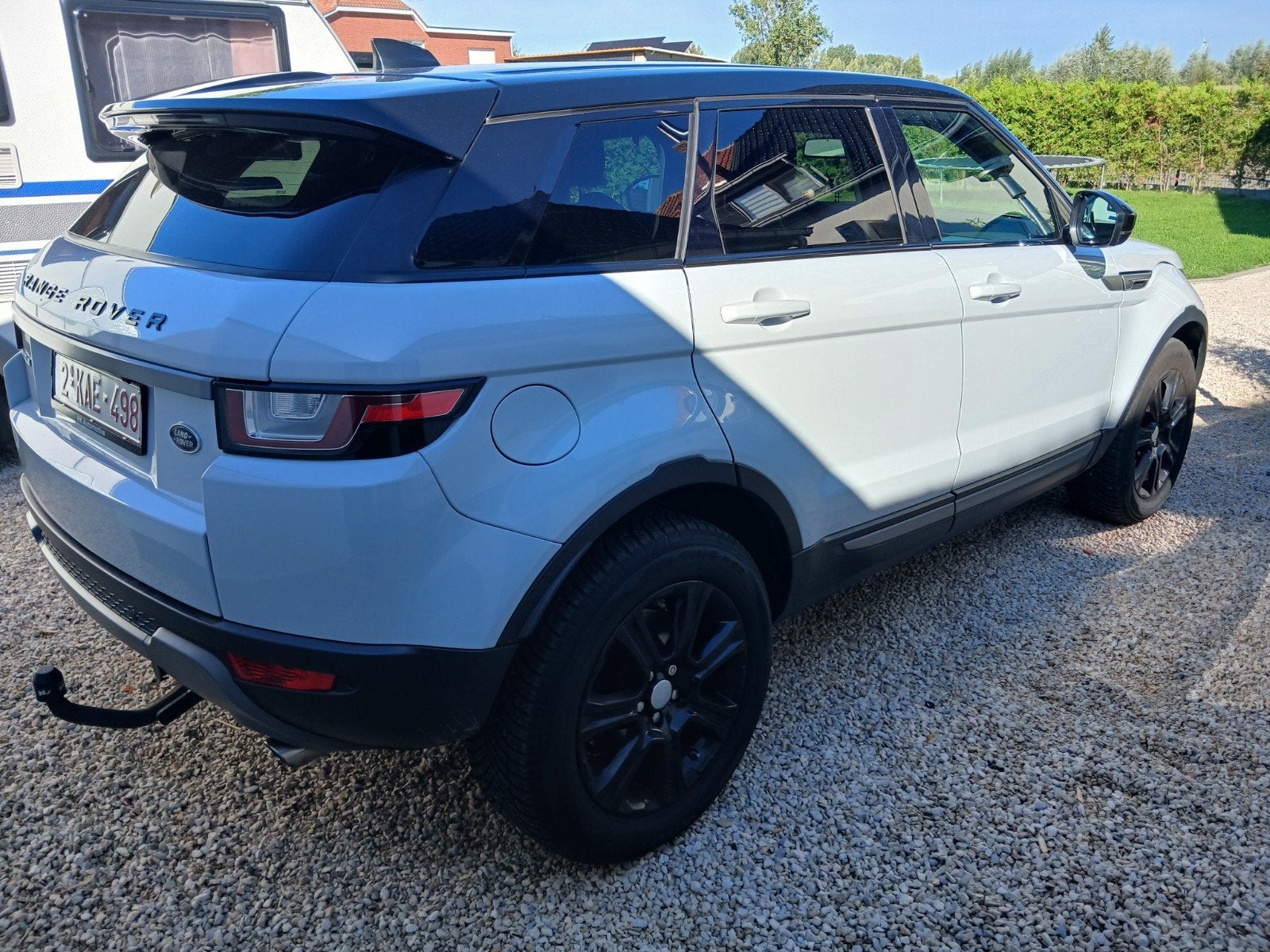 range rover evoque  2.0 tdh4 110 kw, Autos, Boîte manuelle, Noir, 5 portes, Particulier