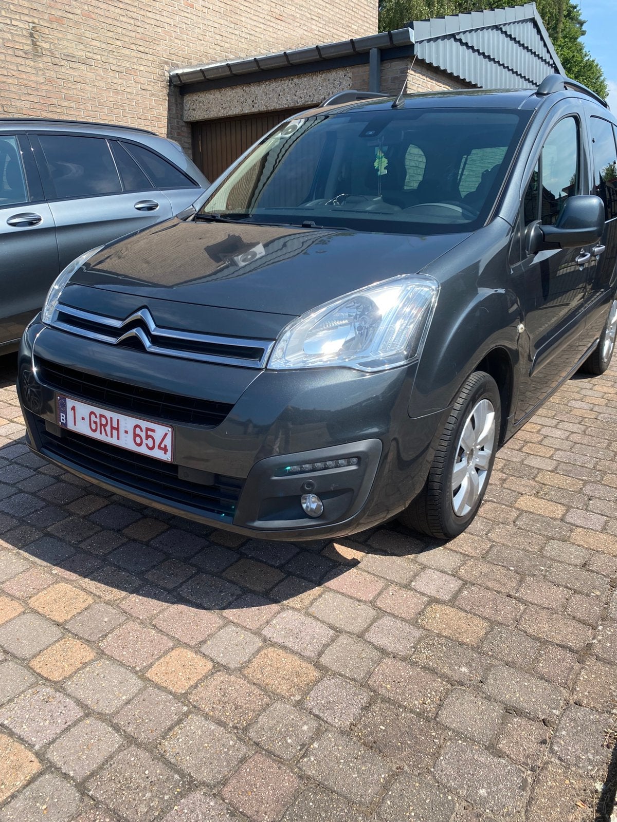 Citroën Berlingo Multispace 1.6 BJ 2016, Argent ou Gris, Euro 6, 72 kW, Boîte manuelle