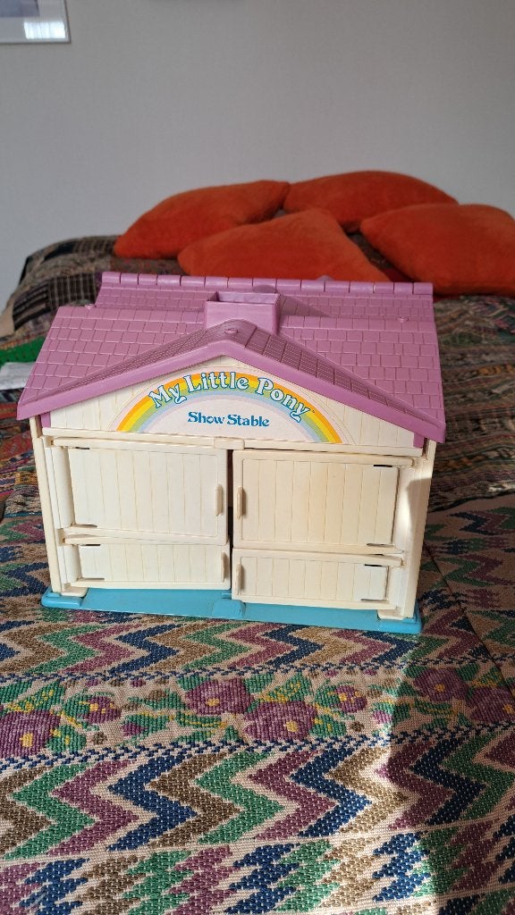 Pony stal speelgoed, Kinderen en Baby's, Speelgoed | Playmobil, Ophalen, Gebruikt, Losse onderdelen, Gebouw