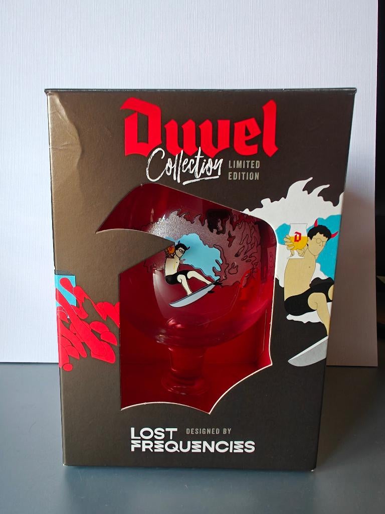 Fréquences perdues en verre Duvel, Collections, Enlèvement, Neuf, Verre ou Verres, Duvel