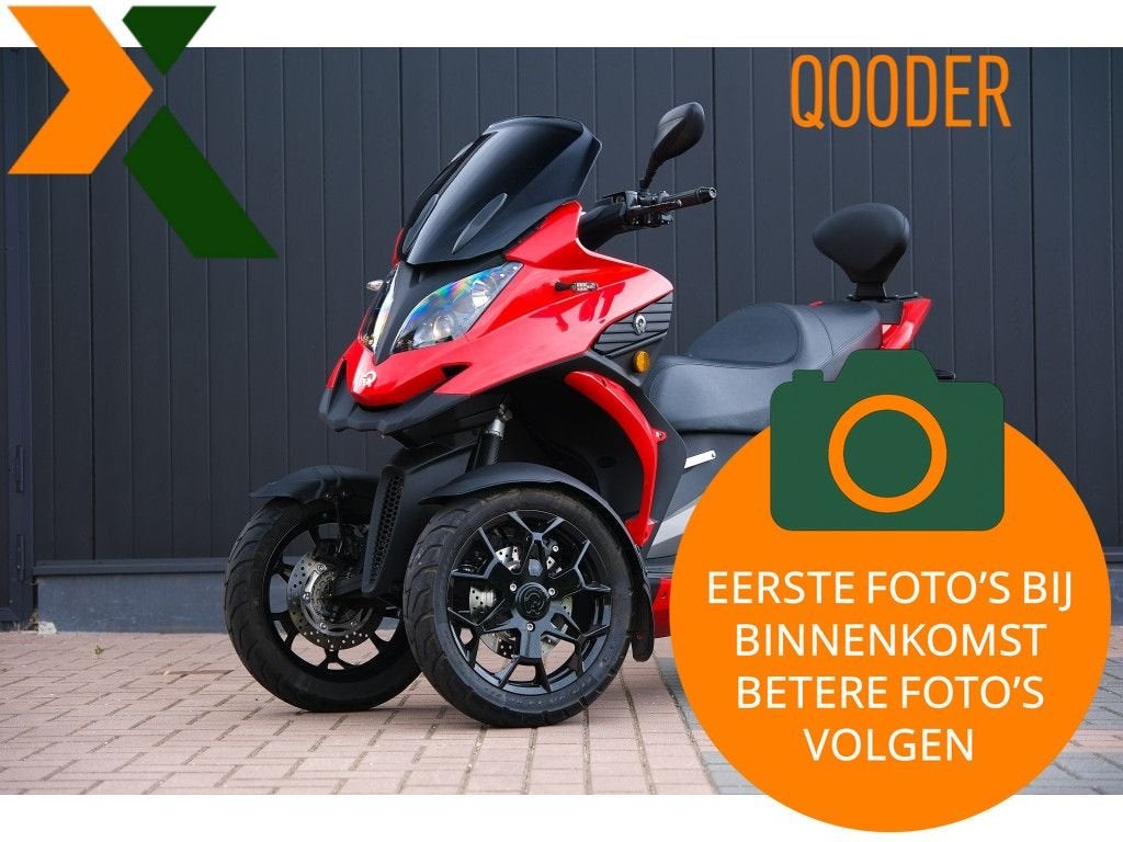 Quadro Qooder QV3 | Windscherm, Scooter, 346 cc, Bedrijf