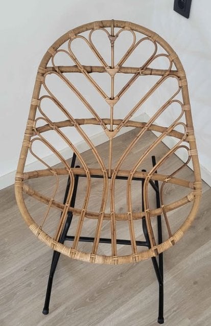 fauteuil rotin bascule, Enlèvement, Osier ou Rotin