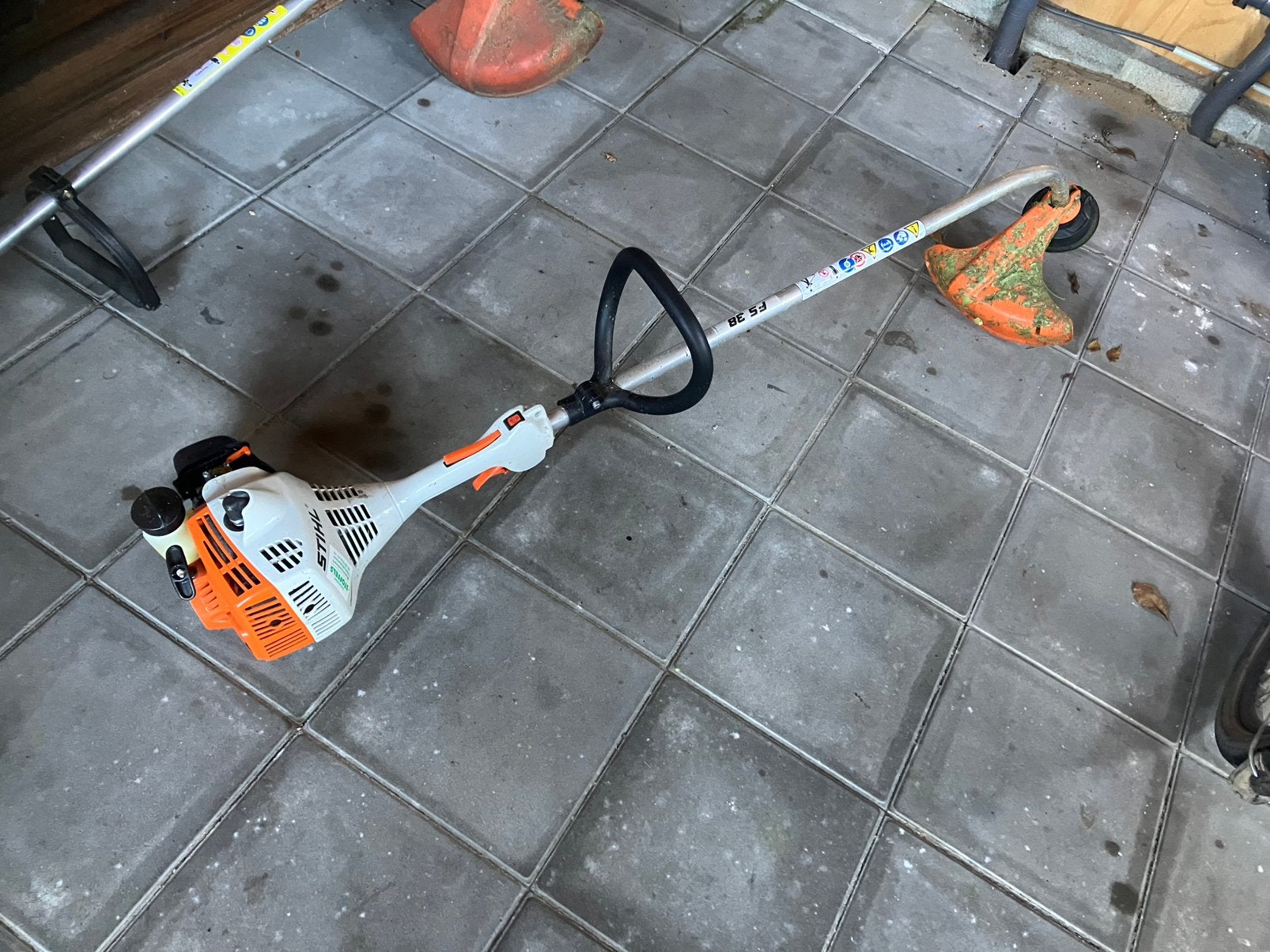 Stihl kanrmaaier, Ophalen, Zo goed als nieuw