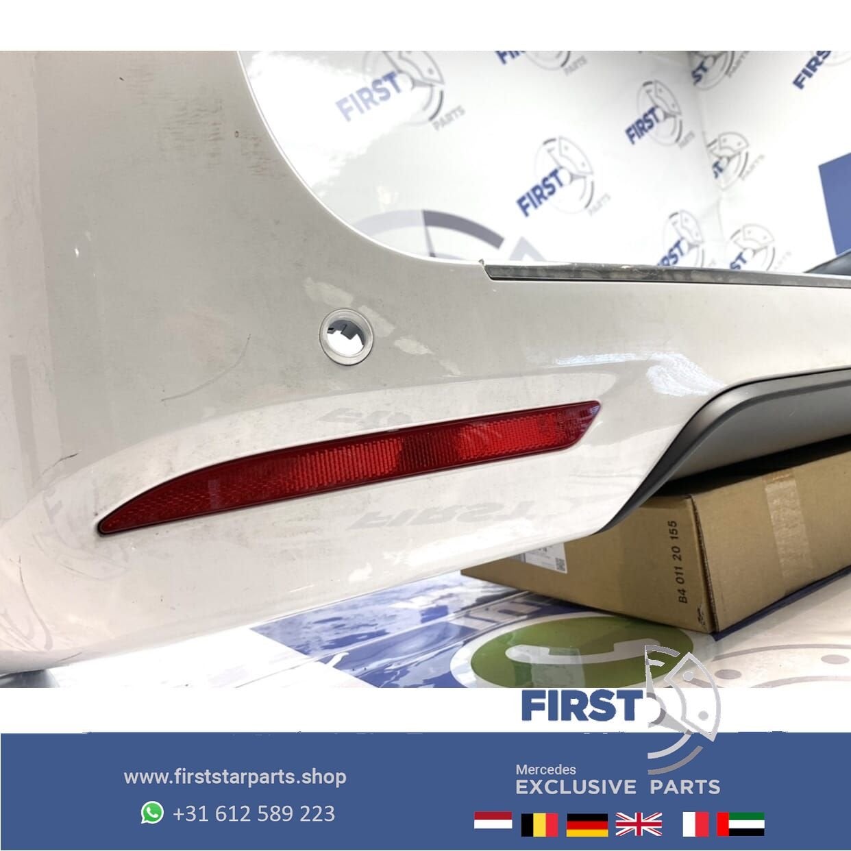 W447 VITO V KLASSE AMG ACHTERBUMPER 2021 WIT COMPLEET origin, Auto-onderdelen, Gebruikt, -, Ophalen of Verzenden, Achter