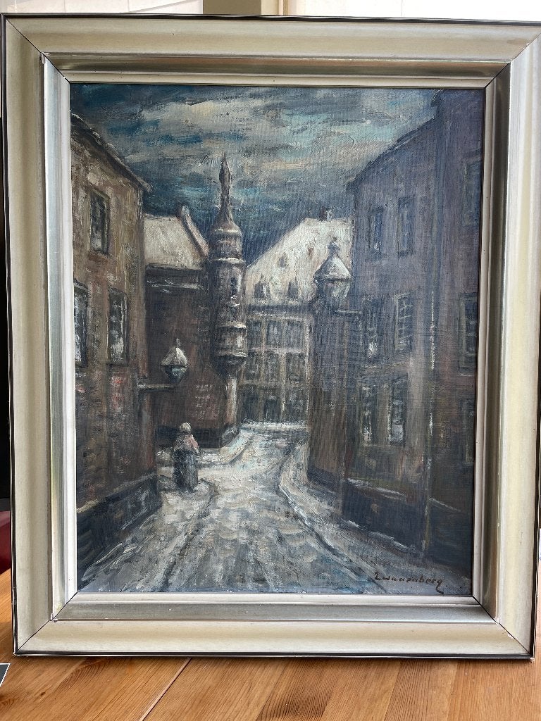 Schilderij zwanenberg, Antiek en Kunst, Ophalen