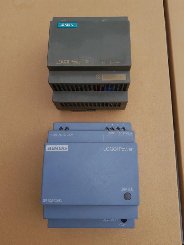 Siemens logo voeding, Ophalen