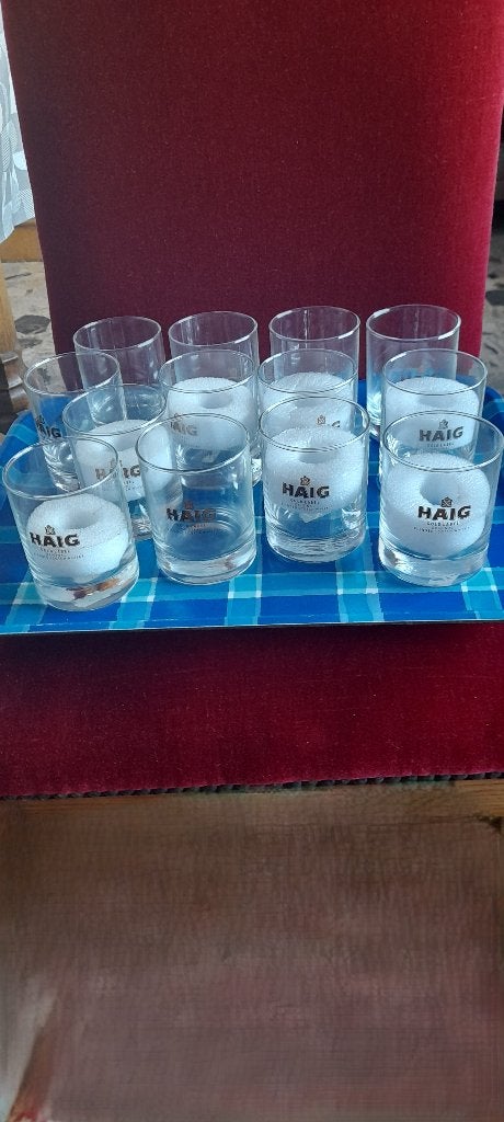 vintage whiskyglazen, Verzamelen, Ophalen, Nieuw, Overige typen