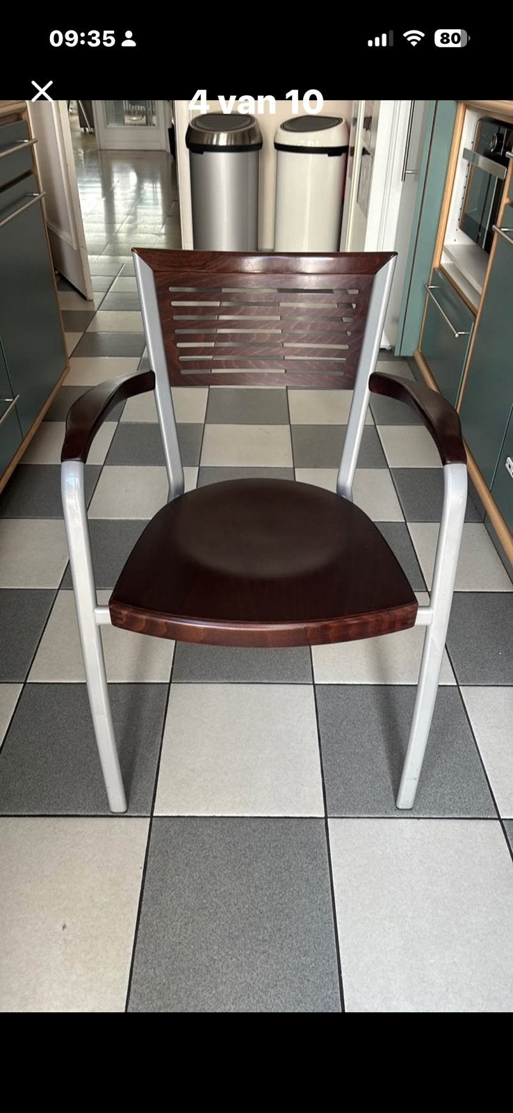 8 sièges/chaises bootstyle GENT, Maison & Meubles, Enlèvement, Comme neuf