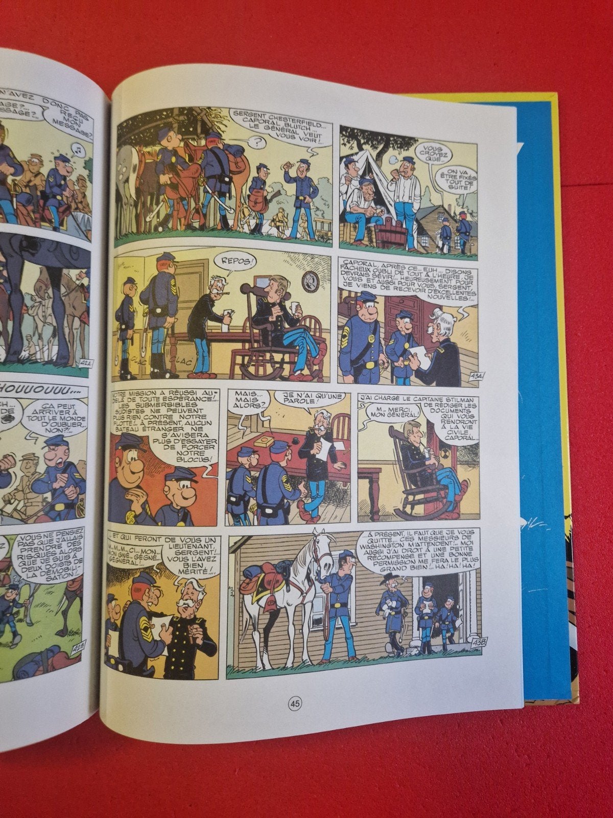 bd les tuniques bleues la collection le david, Enlèvement ou Envoi