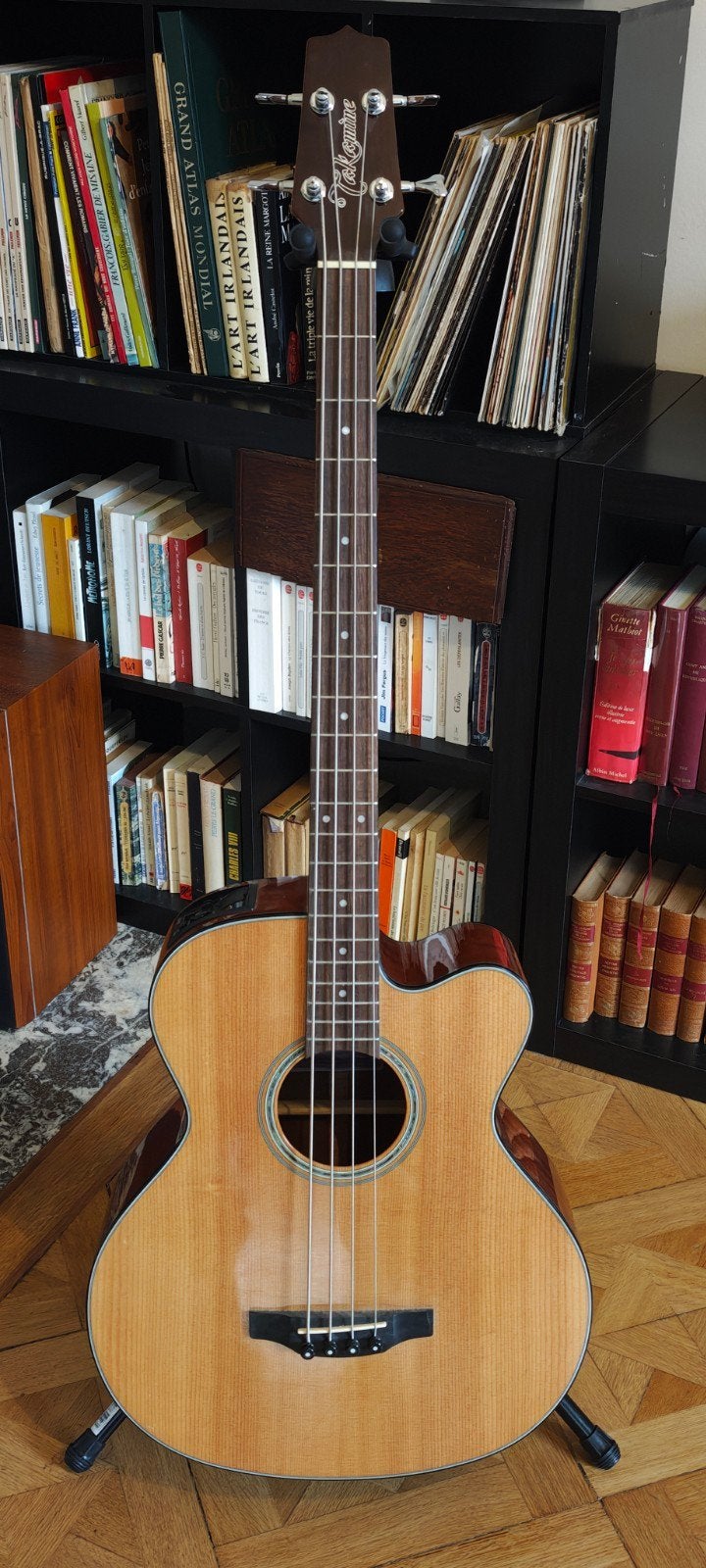Basse Takamine GB30CE, Enlèvement, Utilisé, Acoustique