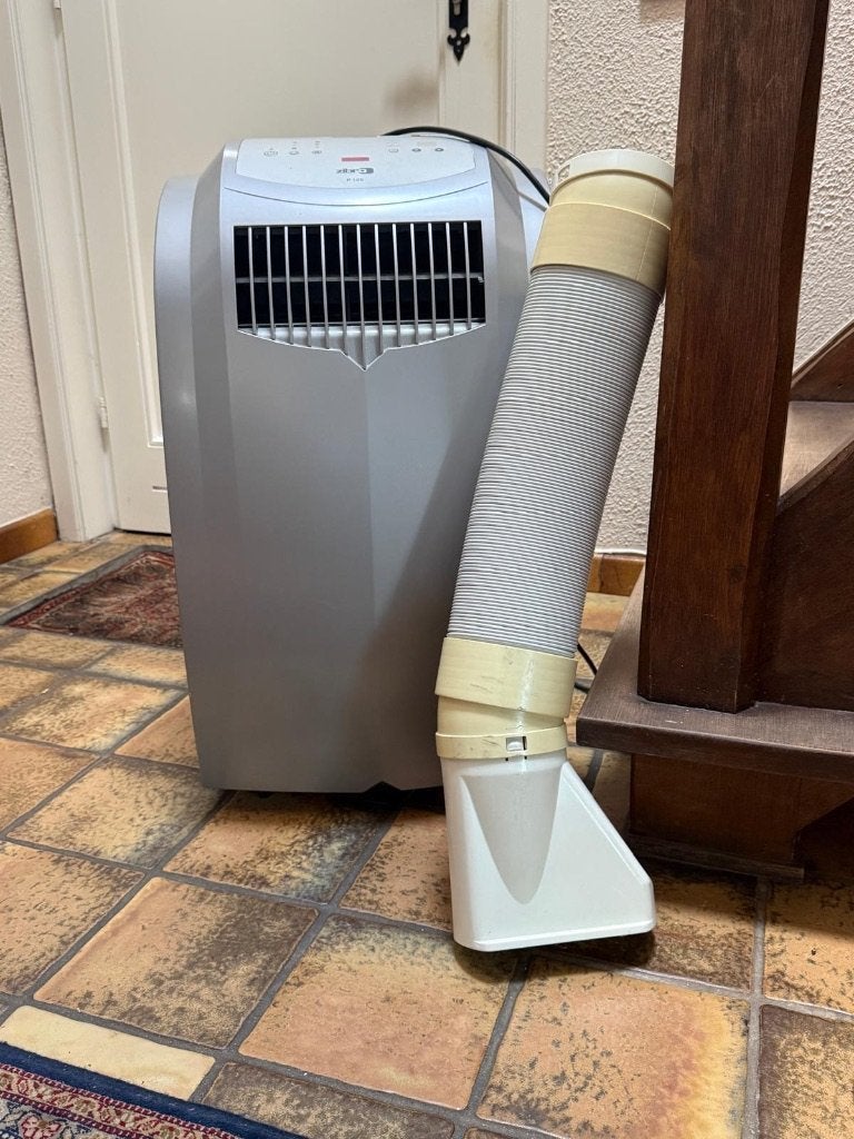 Mobiele Airco Zibro P125, 60 à 100 m³, Refroidissement et Déshumidification, Enlèvement, Utilisé