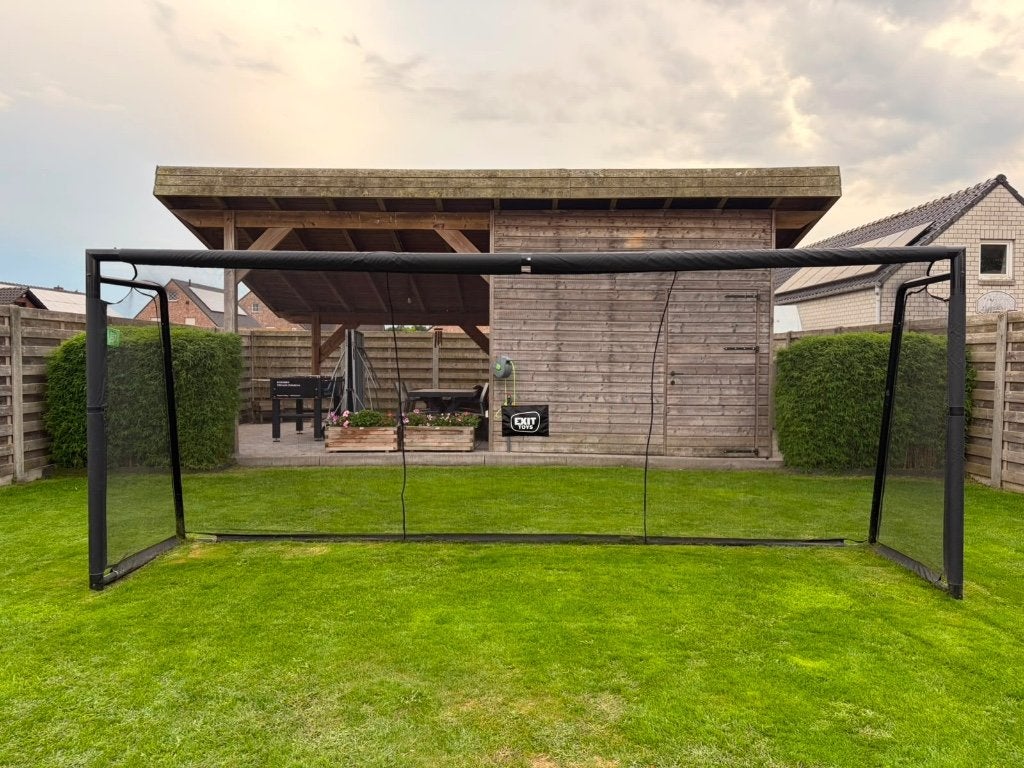 Voetbalgoal 500 x 200 cm, Ophalen, Zo goed als nieuw
