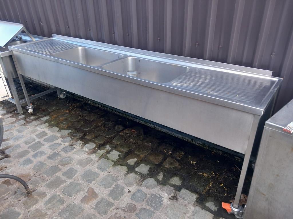 Inox aanrechten, Enlèvement