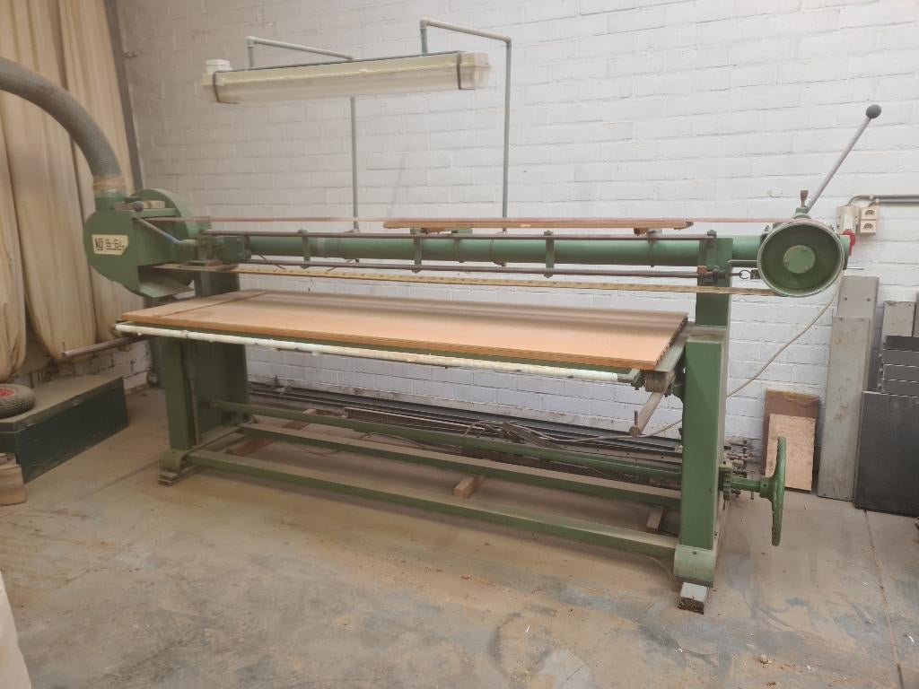 Langbandschuurmachine + stofafzuiging, Ophalen