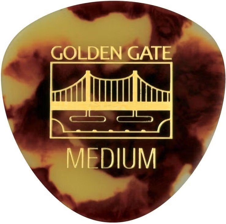 Golden Gate MP-42 Semi rond plectrum Medium 0.75 mm 12-pack, Musique & Instruments, Enlèvement ou Envoi, Neuf, Guitare acoustique