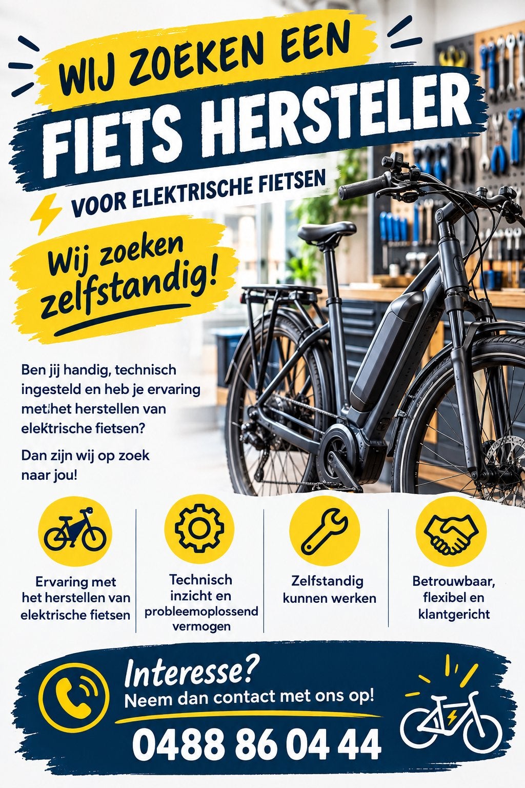 À la recherche de réparateurs de vélos, Hobby & Loisirs créatifs, Enlèvement ou Envoi