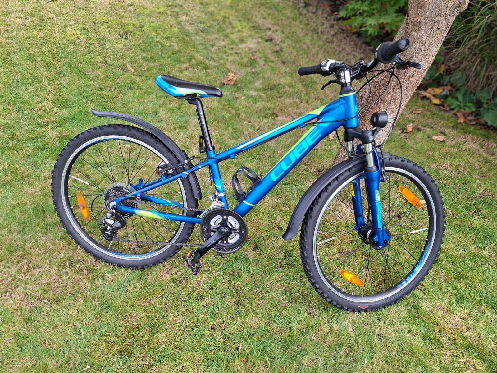 Fiets Mountainbike Cube 240 race 24 inch blauw, Ophalen, 24 inch, Versnellingen, Zo goed als nieuw
