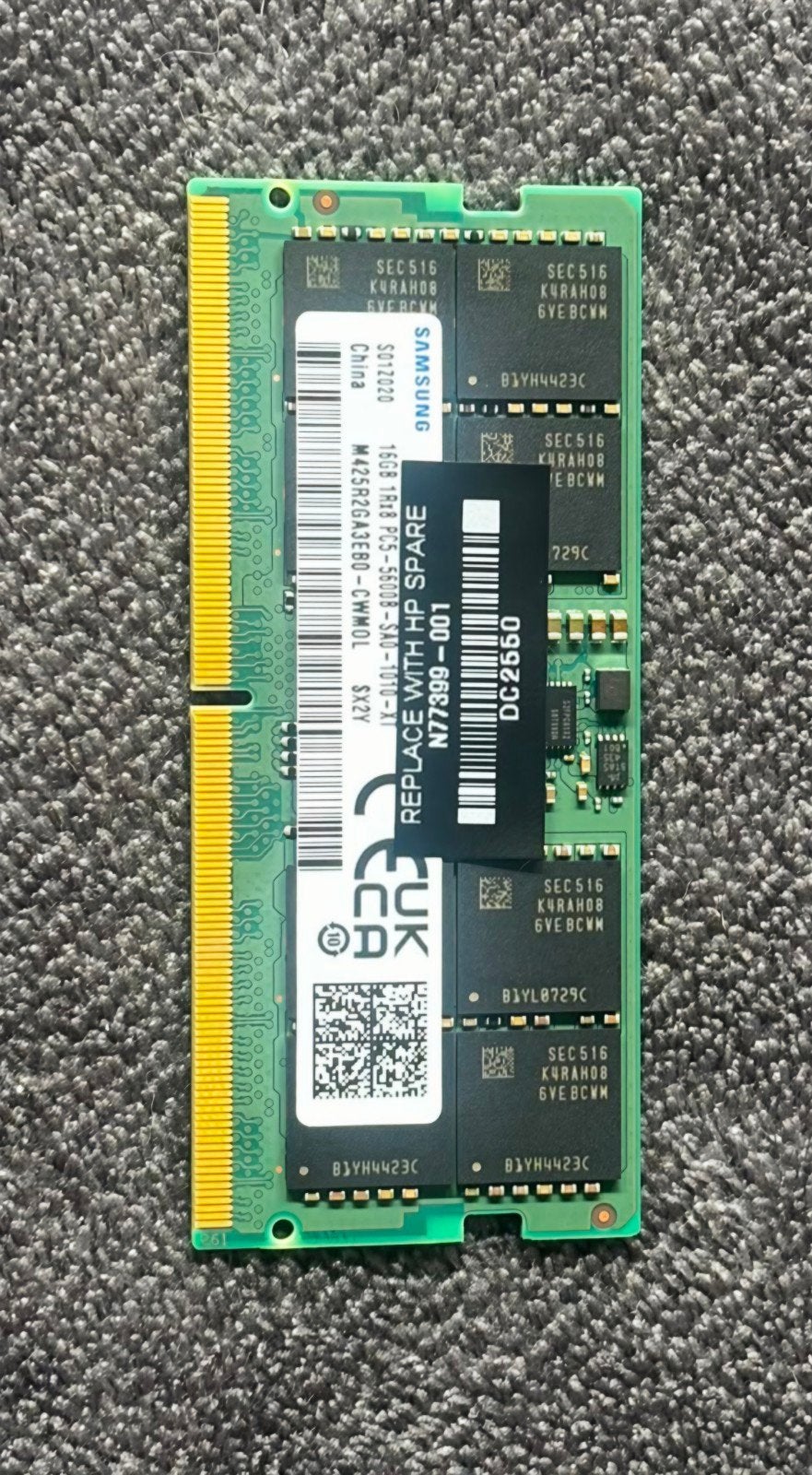 16 GB SDRRAM ddr5, Informatique & Logiciels, DDR5, Laptop, 16 GB