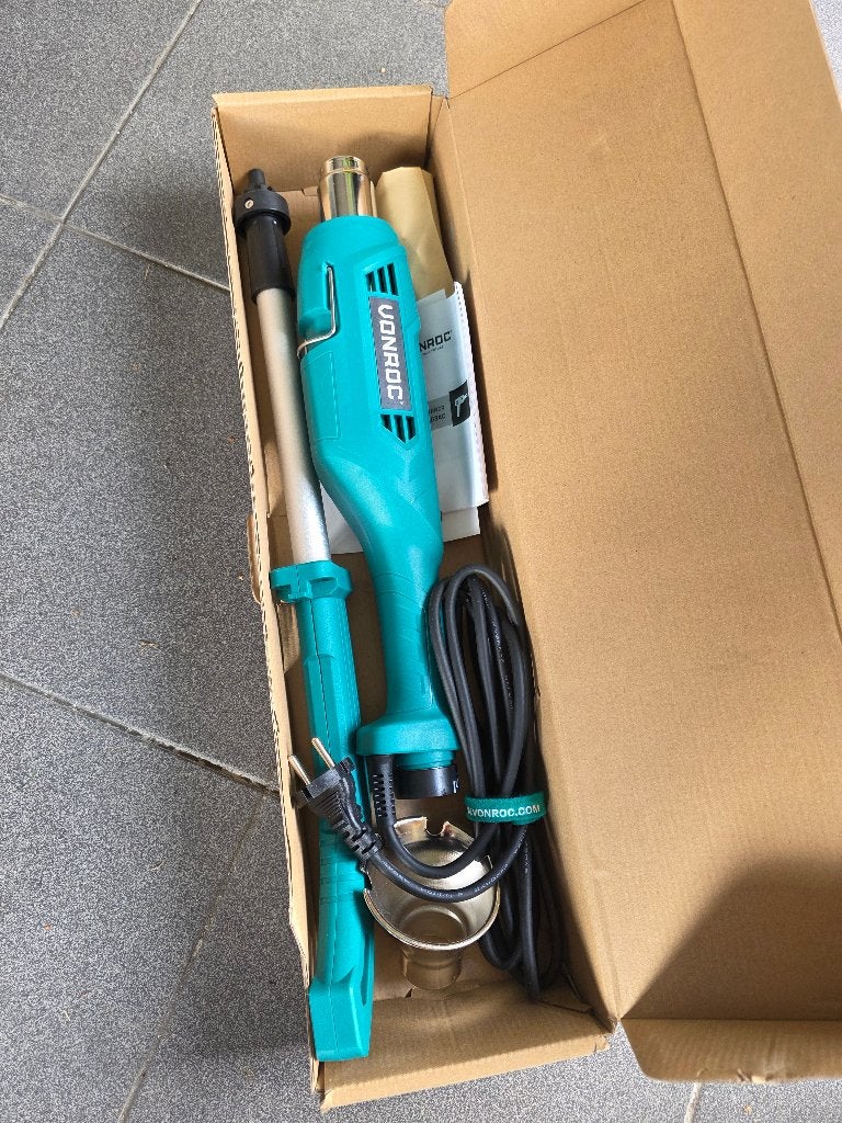 VONROC ELEKTRISCHE ONKRUIDBRANDER 2000 W – NIEUW, Tuin en Terras, Ophalen, Nieuw, Vonroc