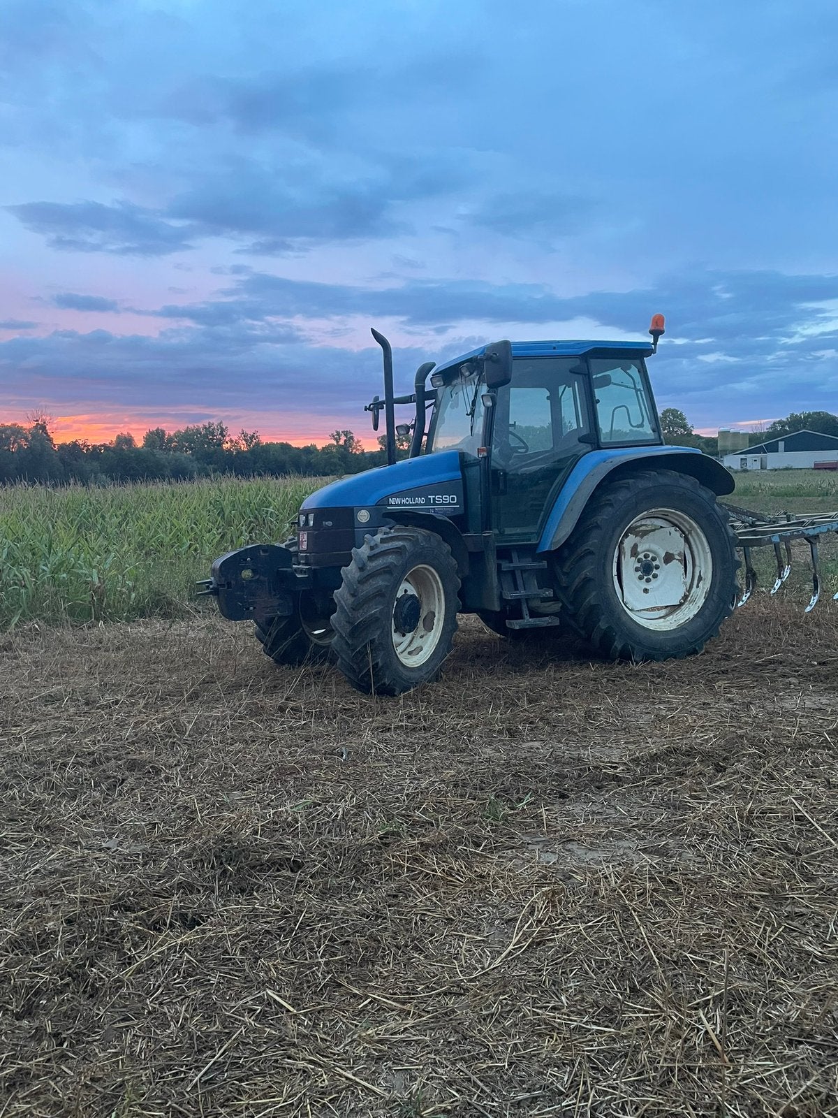 New Holland ts 90, Ophalen, New Holland