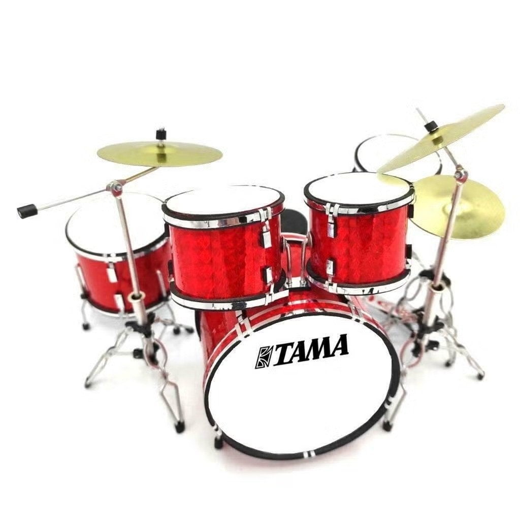 Miniatuur decoratief Tama rood drumstel, Ophalen of Verzenden, Nieuw