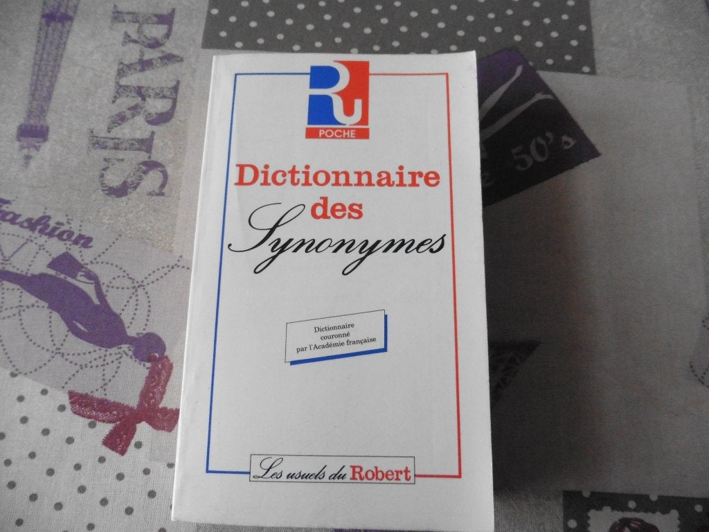 "Dictionnaire des synonymes - Les usuels du ROBERT, Livres, Enlèvement ou Envoi, Utilisé, Français, Henri Bertrand du Chazaud