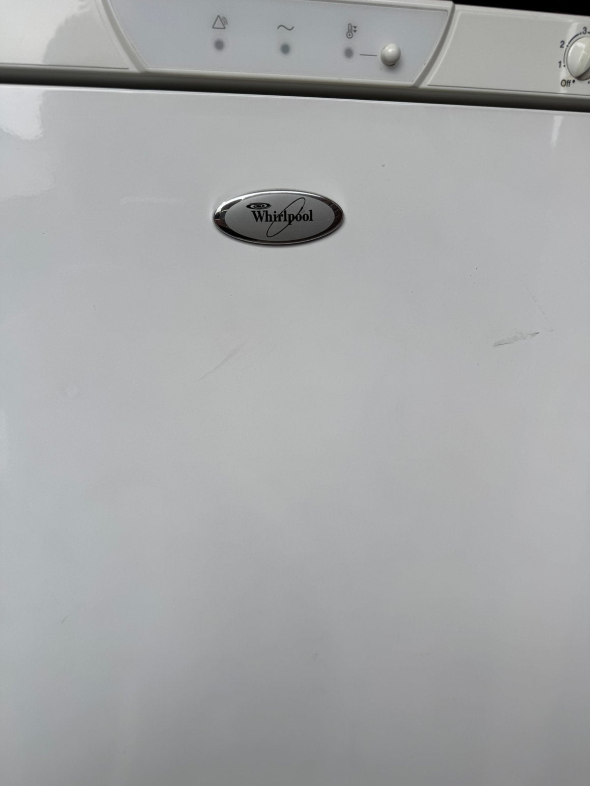 Whirlpool diepvries, Enlèvement, Utilisé, 60 à 90 cm, 120 à 140 cm