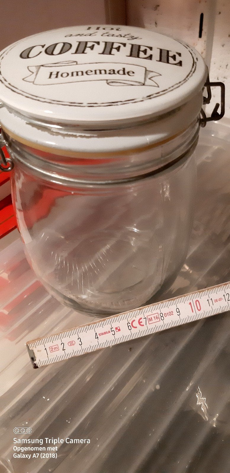 Bocal de rangement pour café, Verre ou Verres, Enlèvement ou Envoi, Verre, Utilisé