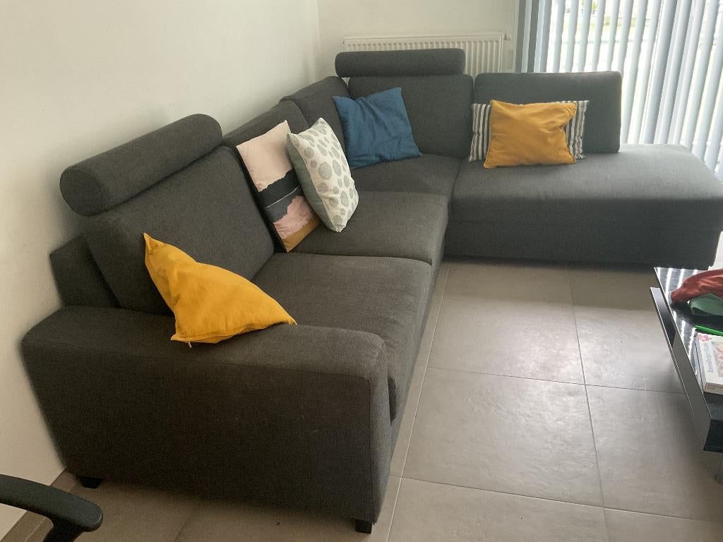 canapé, Enlèvement, Comme neuf, Quatre personnes ou plus, Tissus