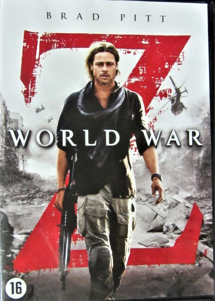 DVD ACTIE- WORLD WAR Z (BRAD PITT), Alle leeftijden, Nederlands, Actiethriller, Ophalen of Verzenden