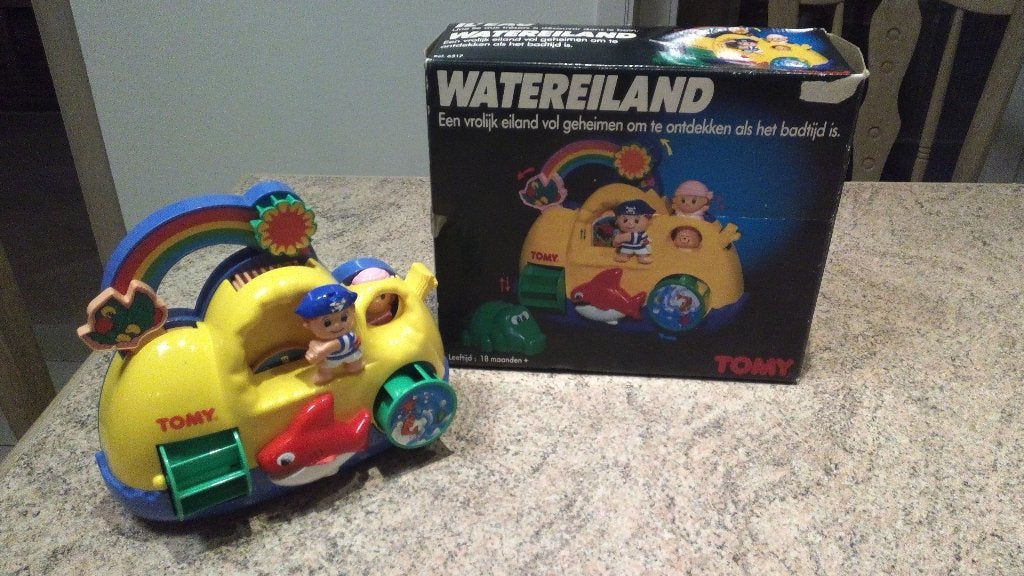 badspeelgoed waterland, Ophalen, Zo goed als nieuw