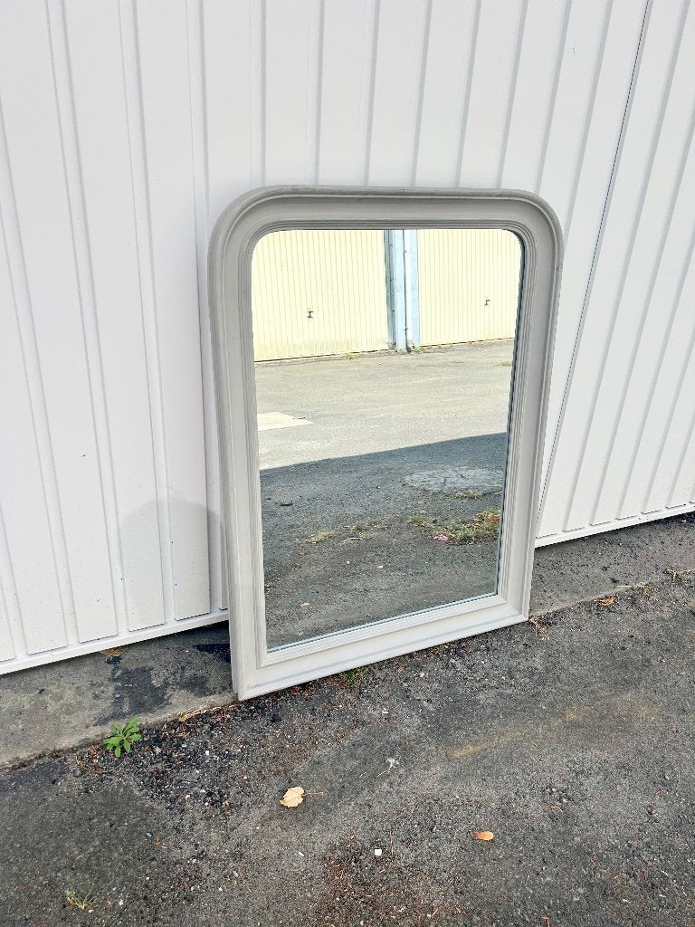 Houten spiegelhuis van de wereld 81 x 61 cm, Huis en Inrichting, Woonaccessoires | Spiegels, Ophalen, Gebruikt