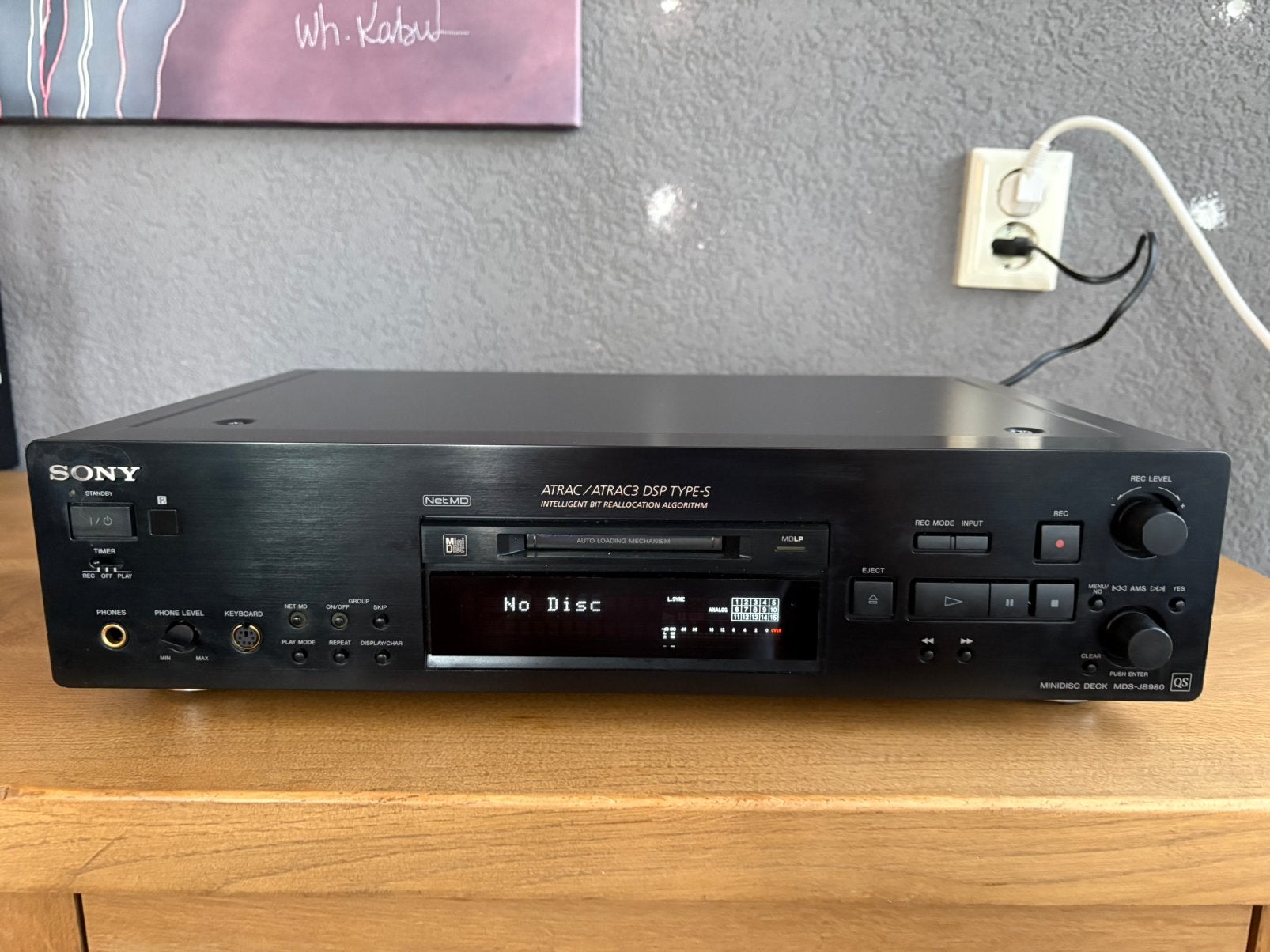 Composants Sony QS, lecteur CD, MD et lecteur de cassettes, Enlèvement ou Envoi, Comme neuf, Composants en vrac, Sony