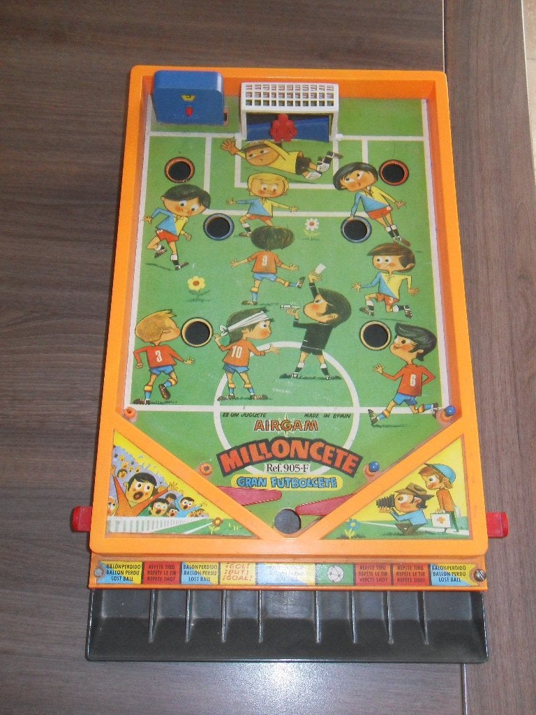 Vintage mini flipperkast, Verzamelen, Ophalen of Verzenden, Gebruikt, Mechanisch, Flipperkast