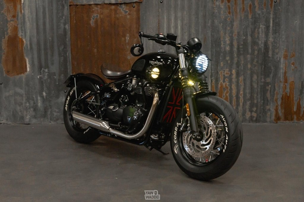 Triumph Bonneville Bobber custom, Motos, Permis Moto A, Entreprise, Occasion, Plus de 35 kW