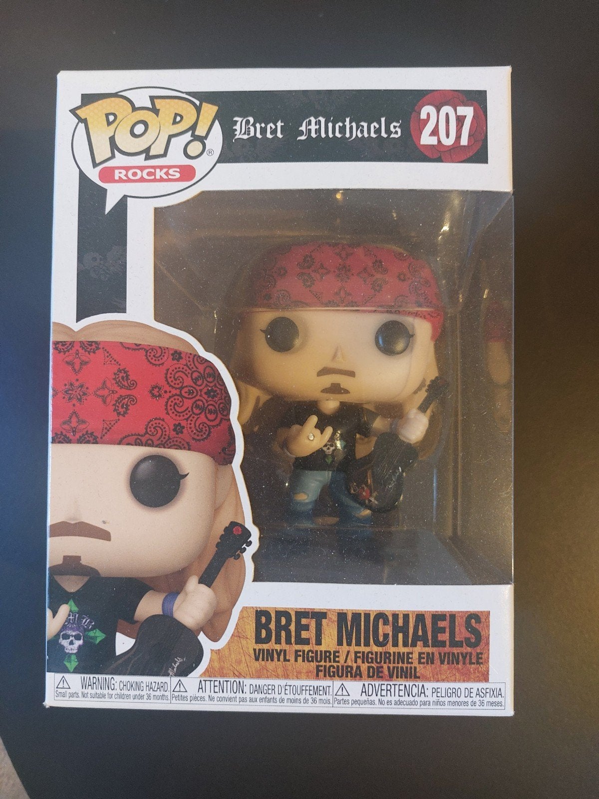 Brett Michaels Rock Funko, Verzamelen, Poppetjes en Figuurtjes, Ophalen, Zo goed als nieuw