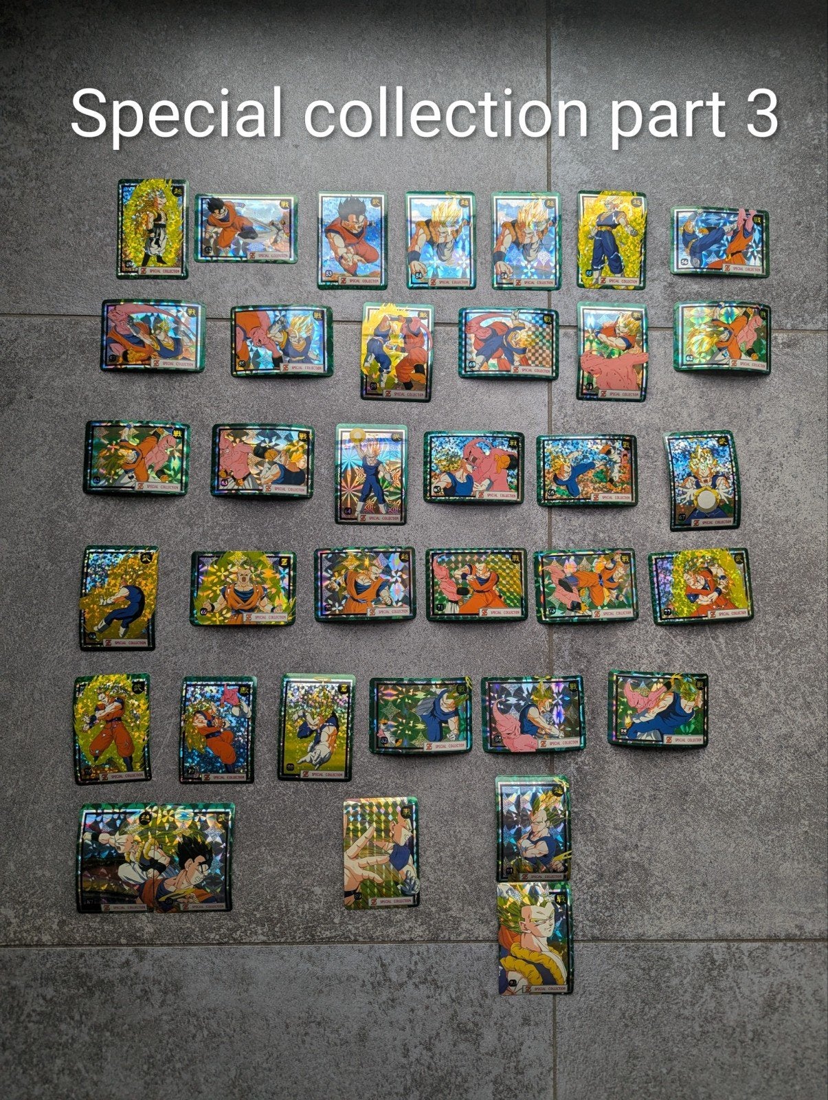 Dragon Ball Special Collection deel 3 kaarten, Ophalen of Verzenden