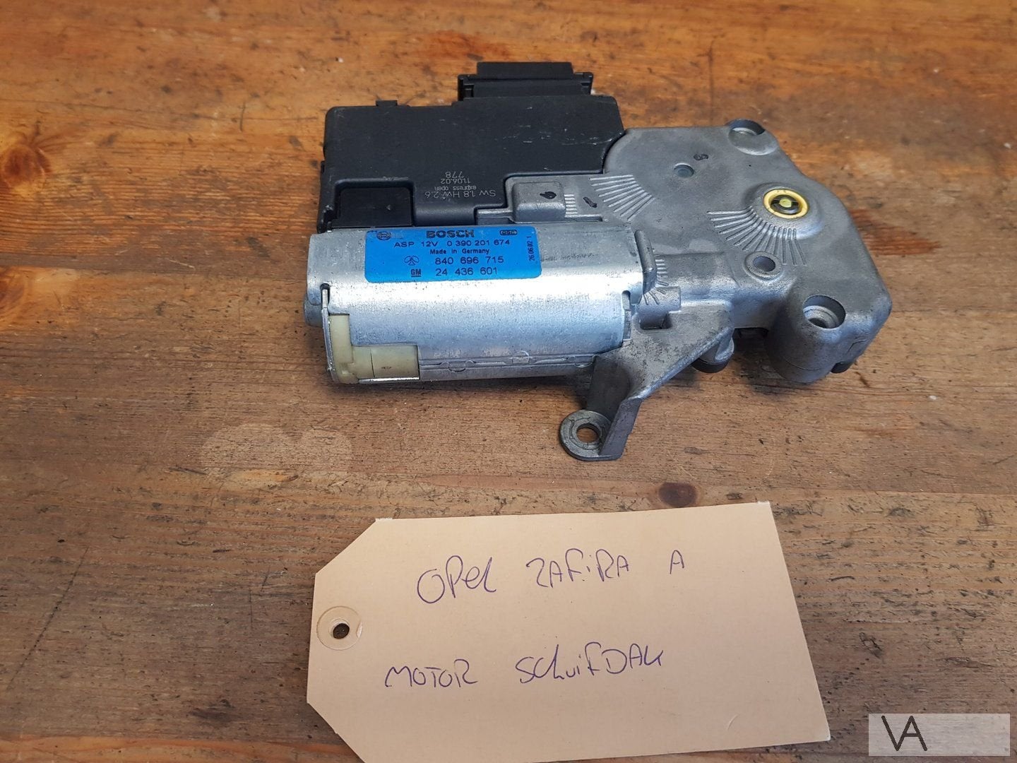 Motor schuifdak Opel Zafira a 1999-2005 origineel Opel €20, Auto-onderdelen, Gebruikt, -, -, Opel