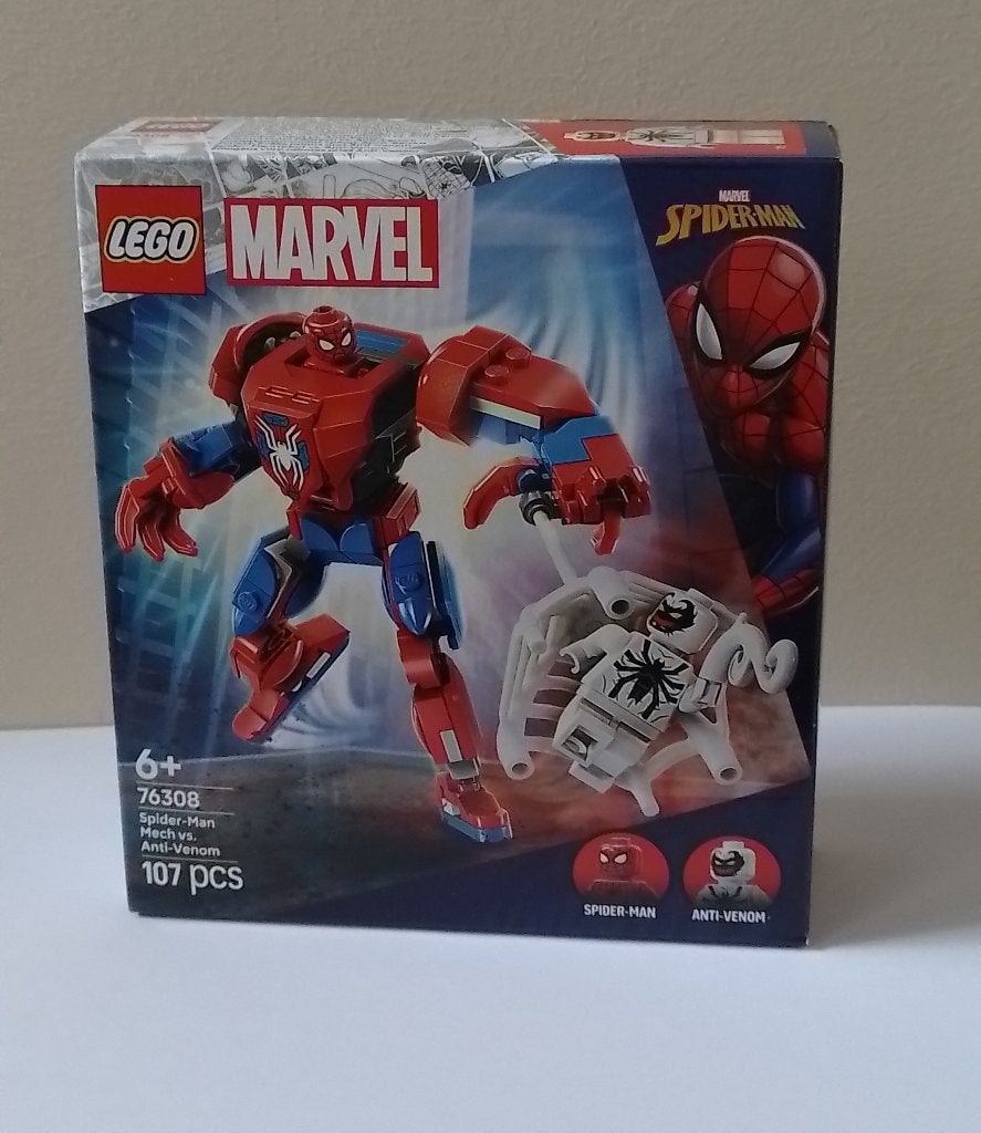 Lego - Marvel - Spider-Man Mech vs. Anti-Venom (76308), Neuf, Enlèvement ou Envoi, Marvel, Lego