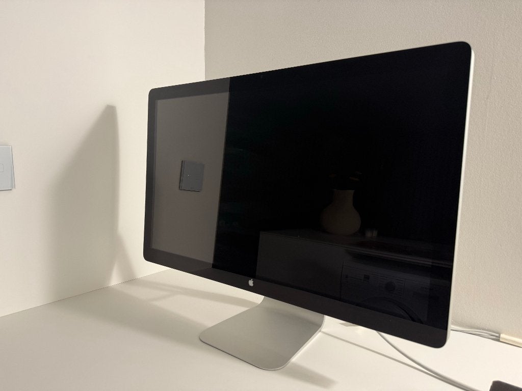 Apple LED Cinema Display 27 inch, Ophalen, Zo goed als nieuw, Apple, Quad HD (2K)