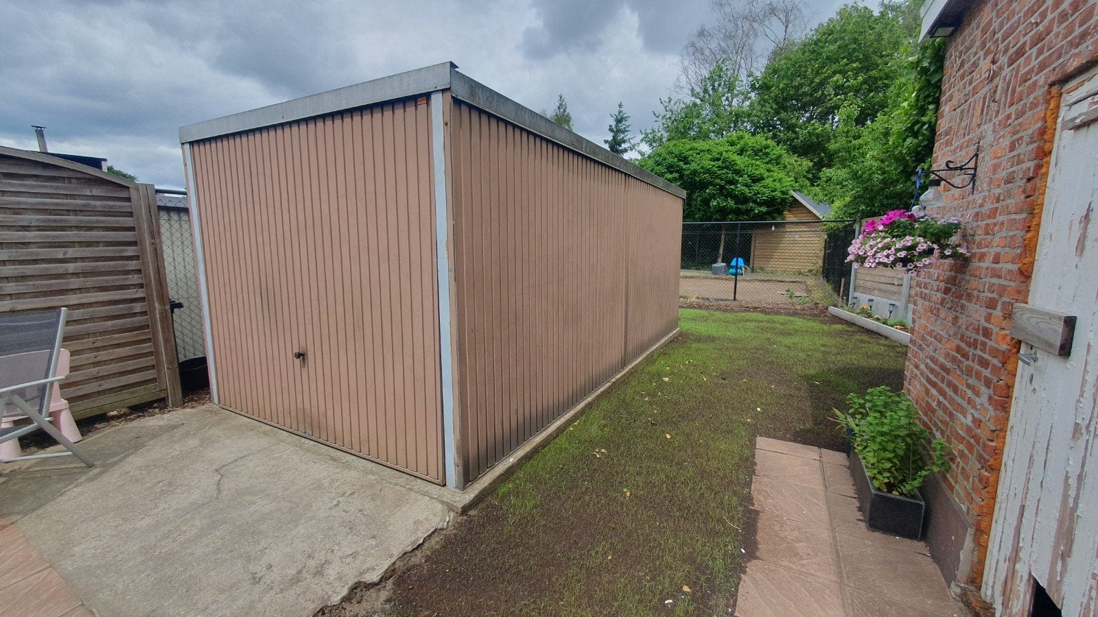 Metalen garage