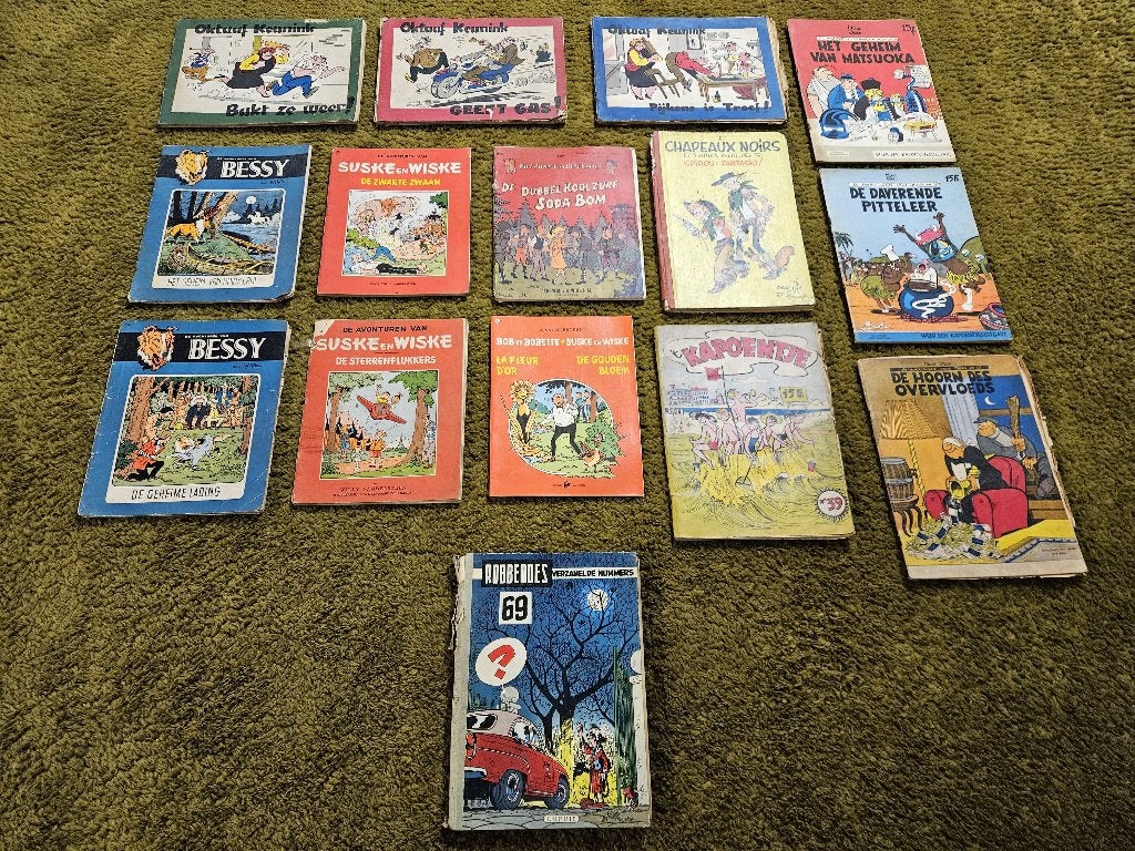 Oude leesboeken (strips), Boeken, Ophalen